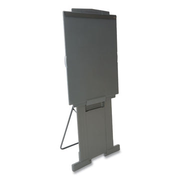 Quartet® Duramax Portable Presentation Easel, Adjusts 39" To 72" High, Plastic, Gray freeshipping - TVN Wholesale
